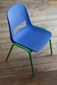 Rouge Garden chaise vintage design enfant Kokette